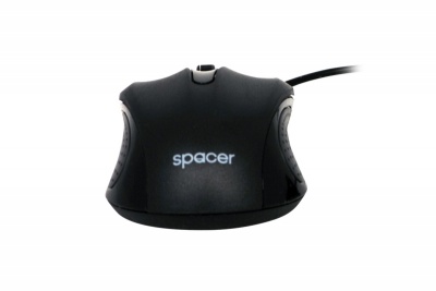 Imagine Mouse optic Spacer SPMO-353, 1000dpi, USB, negru