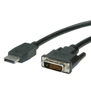 Cablu Displayport la DVI-D T-T 2m, Value 11.99.5610