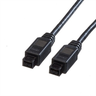 Cablu Firewire IEEE1394b 9 pini la 9 pini 1.8m, Roline 11.02.9518