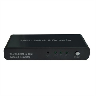 Switch HDMI / VGA / DP la HDMI, Roline 14.01.3568