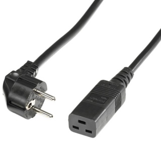 Cablu alimentare PC IEC320 - C19 16A 3m, Roline 19.08.1553