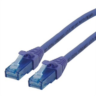 Cablu de retea UTP Patch Cord Cat.6A Component Level LSOH violet 1m, Roline 21.15.2921