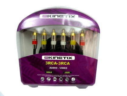 Cablu 3 x RCA la 3 x RCA 3m, KTCBLHE17072