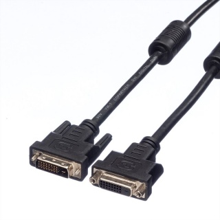 Cablu prelungitor DVI-D Dual Link 24+1 pini T-M 5m, Value 11.99.5565