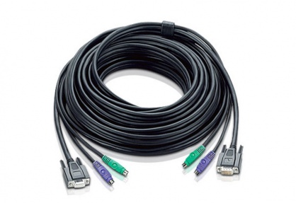 Cablu VGA pentru KVM PS/2 20m, ATEN 2L-1020P/C