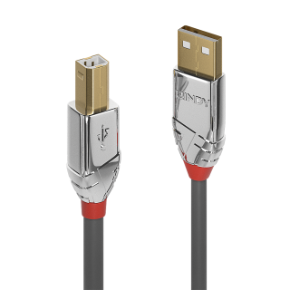 Cablu USB 2.0 tip A la tip B 1m Cromo Line, Lindy L36641