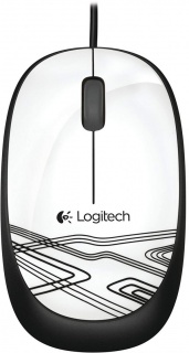 Mouse USB M105 Alb/Negru, Logitech 