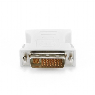 Adaptor DVI-I Dual Link 24+5 pini la VGA T-M, Gembird A-DVI-VGA