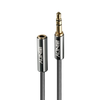 Cablu prelungitor audio jack stereo 3.5mm CROMO Line T-M 10m, Lindy L35331