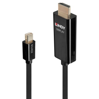 Cablu Mini DisplayPort la HDMI activ T-T 3m, Lindy L40913