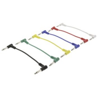 Set 6 cabluri audio jack 6.35mm mono T-T 0.5m, SWEEX SWOP23025E05