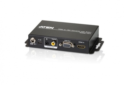 Adaptor HDMI la VGA cu functie de scalare + alimentare + audio, ATEN VC812