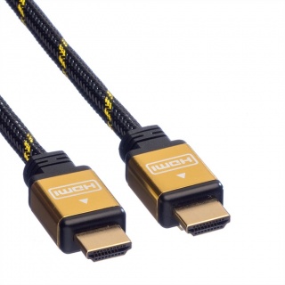 Cablu HDMI Gold 4K@30Hz T-T 15m, Roline 11.04.5508