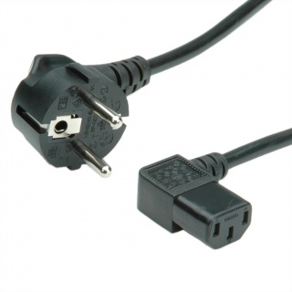 Cablu de alimentare PC C13 1.8m unghi 90 grade, Value 19.99.1118