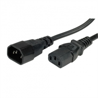Cablu prelungitor alimentare PC C13 - C14 3m, Value 19.99.1530