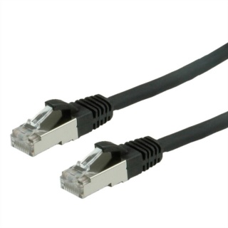 Cablu retea SFTP Value Cat.6 negru, LSOH, 2m, 21.99.1245