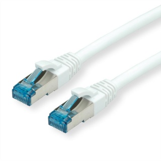 Cablu de retea SFTP cat 6A 0.3m Alb, Value 21.99.1974