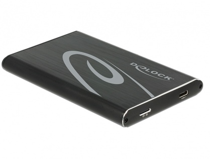 Rack extern 2.5" pentru HDD/SSD 9.5mm SATA la USB 3.1 tip C, Delock 42586