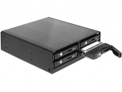 Rack Mobil pentru 4 x HDD SATA/SSD 2.5", Delock 47220