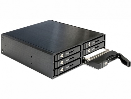Rack Mobil 5.25" pentru 6 x SATA HDD/SSD, Delock 47221