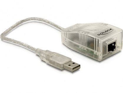 Placa de retea USB 2.0 la retea 10/100 Mbps, Delock 61147