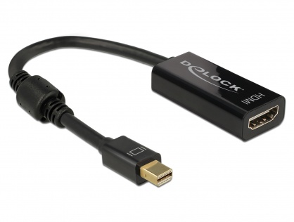 Adaptor mini Displayport la HDMI T-M 1.2 4K Pasiv Negru, Delock 62613