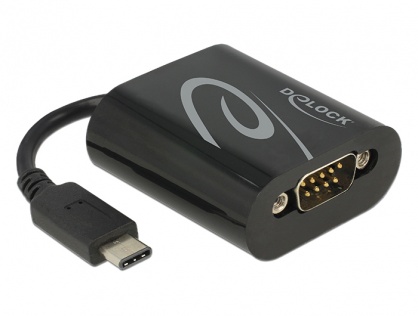 Adaptor USB tip C la Serial RS232, Delock 62740