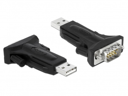 Adaptor USB la Serial RS-422/485 DB9 FTDI, Delock 66286