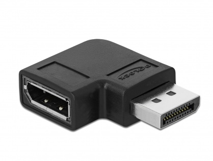 Adaptor DisplayPort v1.4 8K60Hz T-M unghi 90 grade dreapta, Delock 66297