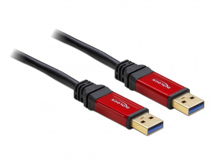 Cablu Premium USB 3.0 T-T 2m, Delock 82745
