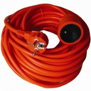 Cablu prelungitor alimentare Schuko Premium T-M Orange 20m, PPE2-20