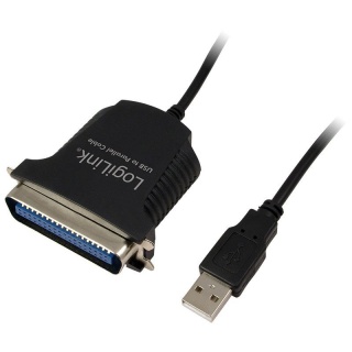 Cablu USB la paralel Centronics 36pini 1.5m, Logilink AU0003C