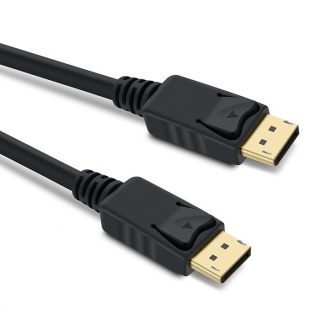 Cablu Displayport v1.4 8K@30Hz T-T 0.5m Negru, KPORT8-005