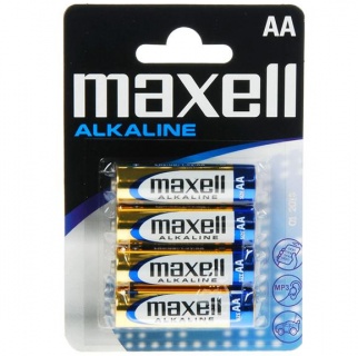 Baterie Alcalina AA LR6 4buc Blister, Maxell MN1500