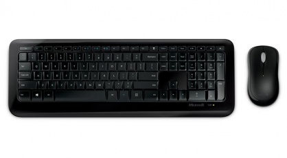 Kit tastatura + mouse wireless Desktop 850 Business Negru, Microsoft PN9-00009