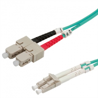Cablu fibra optica LC-SC OM3 duplex multimode 1m, Value 21.99.8711