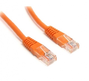 Cablu de retea RJ45 MYCON UTP Cat.6 1m Portocaliu, CON1537