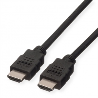 Cablu HDMI cu Ethernet v1.4 cu repeater T-T 50m, Roline 14.01.3464
