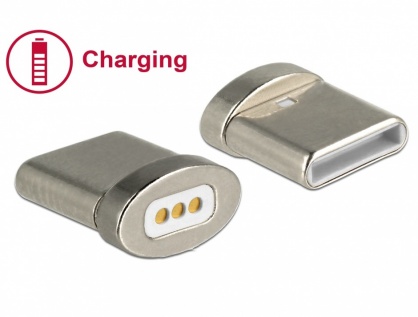 Conector magnetic pentru incarcare USB-C pentru 85705/85725, Delock 65930