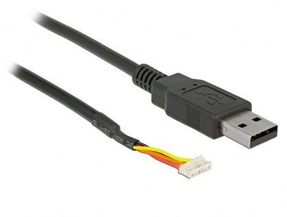 Cablu USB la Serial TTL 6 Pini WR-WTB 2.2 m 3.3V, Delock 84957