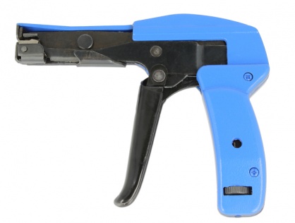 Instrument de instalare pentru bride din plastic Negru/Albastru, Delock 86177