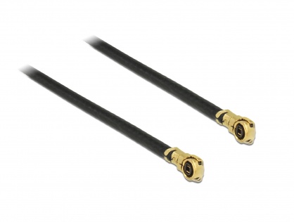 Cablu antena MHF IV/HSC MXHP32 plug la MHF IV/HSC MXHP32 plug 50cm 1.13, Delock 89646