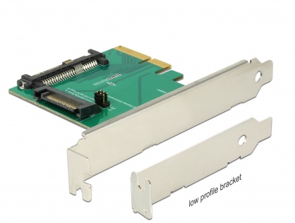 PCI Express la un port intern tata U.2 NVMe SFF-8639, Delock 89673
