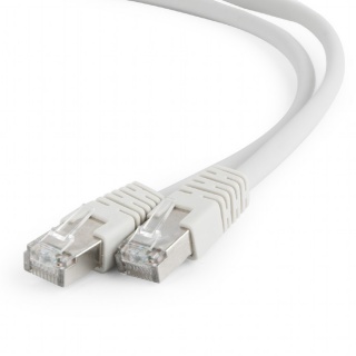 Cablu de retea RJ45 SFTP cat 6A LSOH 0.5m Gri, Gembird PP6A-LSZHCU-0.5M