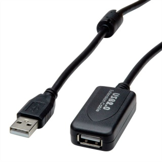Cablu prelungitor USB 2.0 T-M activ 15m, S3116