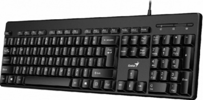 Tastatura standard 104 taste USB Negru, Genius KB-116