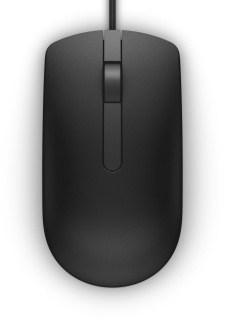 Mouse MS116 USB Negru, Dell 570-AAIR