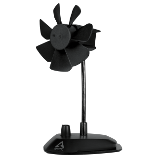 Ventilator cu montare birou USB Negru, Arctic ABACO-BRZBK01-BL
