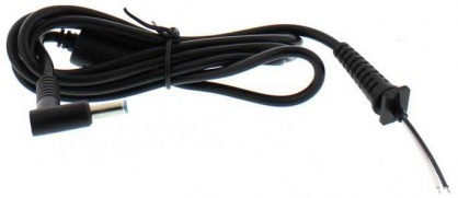Cablu de alimentare DC HP 4.5 x 3.0mm 90W la fire deschise 1.2m, Well CABLE-DC-HP-4.5X3.0/LP