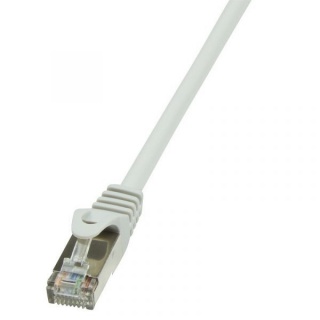 Cablu de retea RJ45 cat 6 FTP 20m Gri, Logilink CP2112S